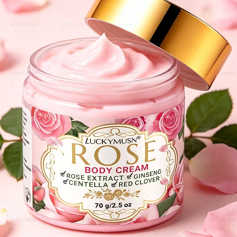 Rose Body Lotion - Deeply Moisturising, Brightening & Long-Lasting Fragrance