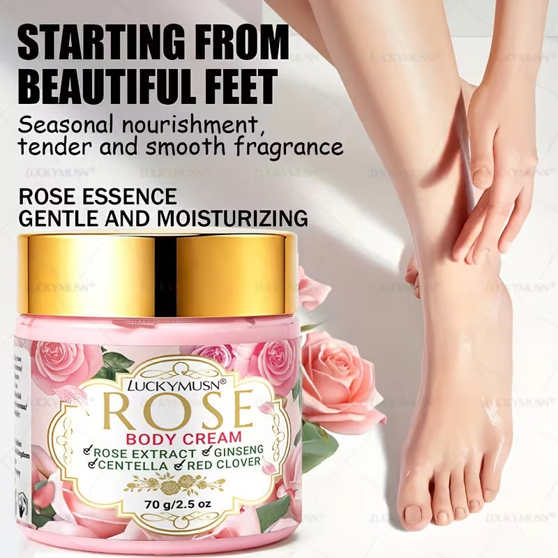 Rose Body Lotion - Deeply Moisturising, Brightening & Long-Lasting Fragrance