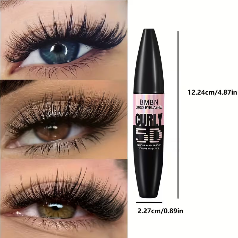 5D Waterproof Mascara - Volumizing & Lengthening Black Lash Enhancer