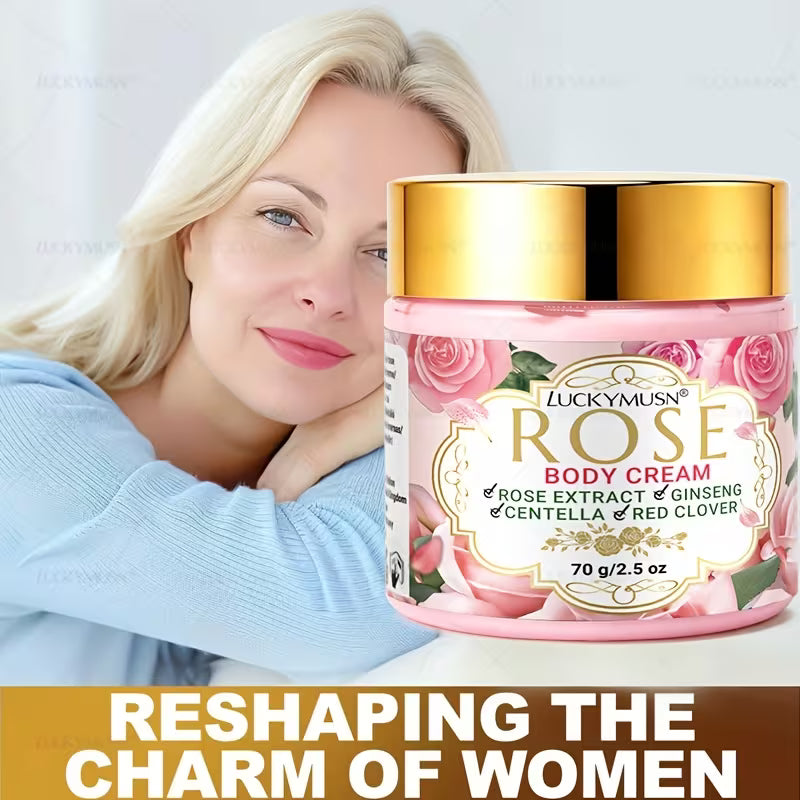 Rose Body Lotion - Deeply Moisturising, Brightening & Long-Lasting Fragrance