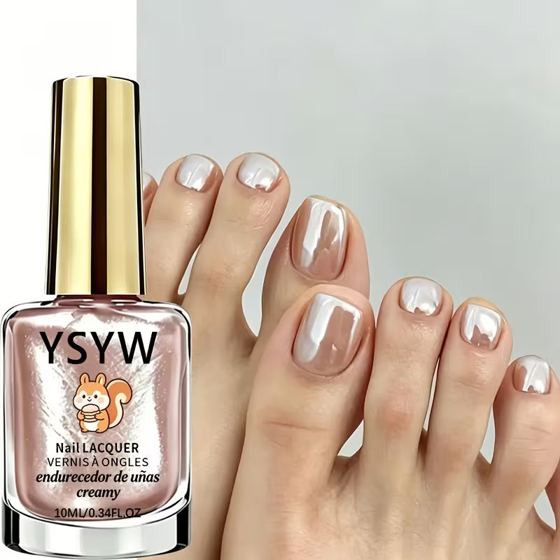 10ml Nude Glass Color Nail Hardener - Natural Quick-Dry Formula