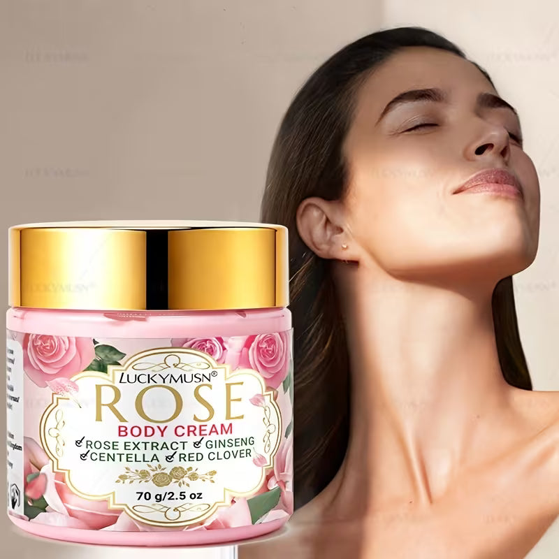 Rose Body Lotion - Deeply Moisturising, Brightening & Long-Lasting Fragrance