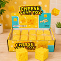 Cheese Vent Toy – Mini Squishy Stress Cube