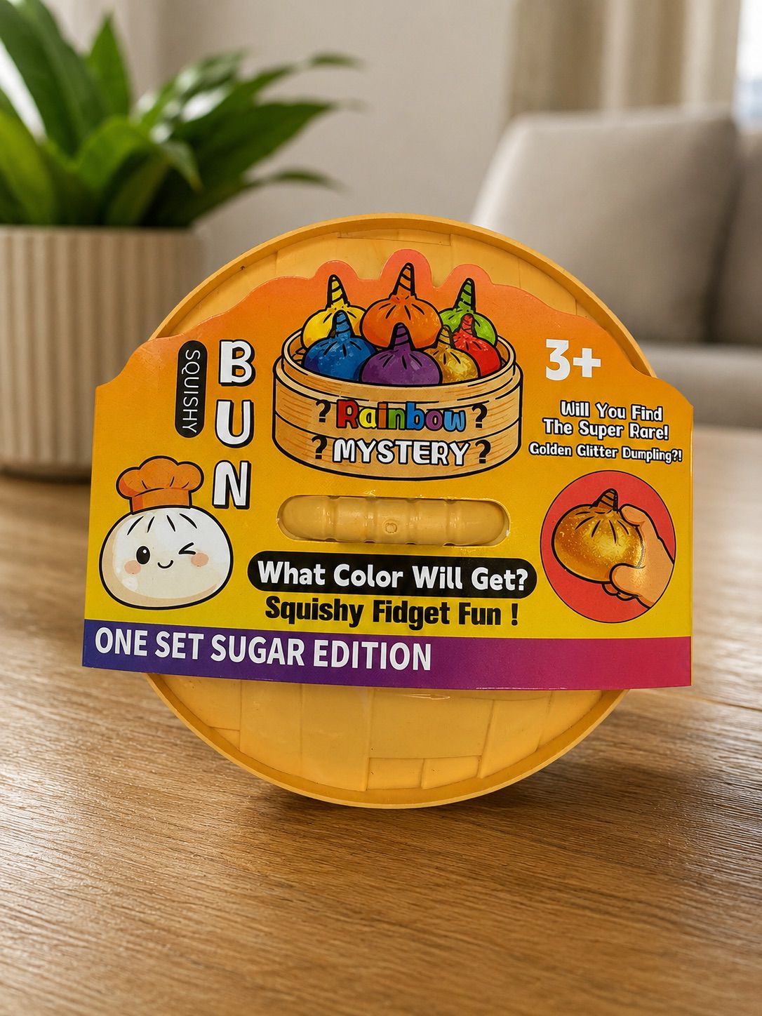 Squishy Bun – Rainbow Mystery (Sugar Edition)