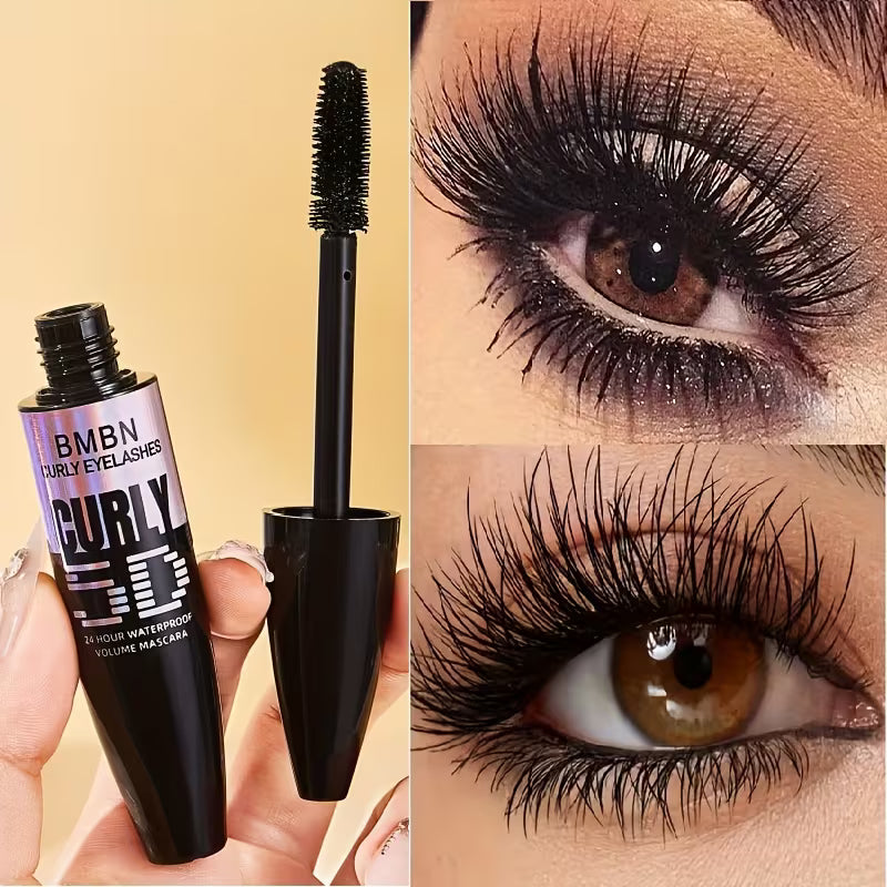 5D Waterproof Mascara - Volumizing & Lengthening Black Lash Enhancer