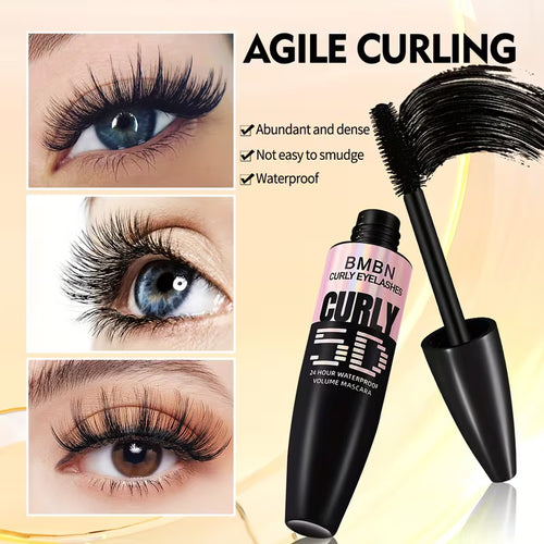 5D Waterproof Mascara - Volumizing & Lengthening Black Lash Enhancer