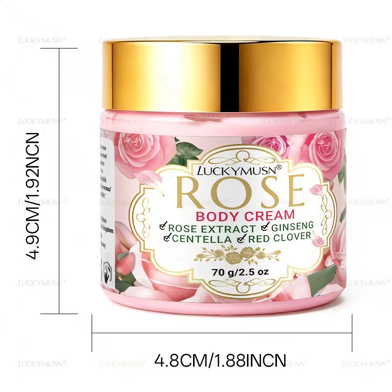 Rose Body Lotion - Deeply Moisturising, Brightening & Long-Lasting Fragrance