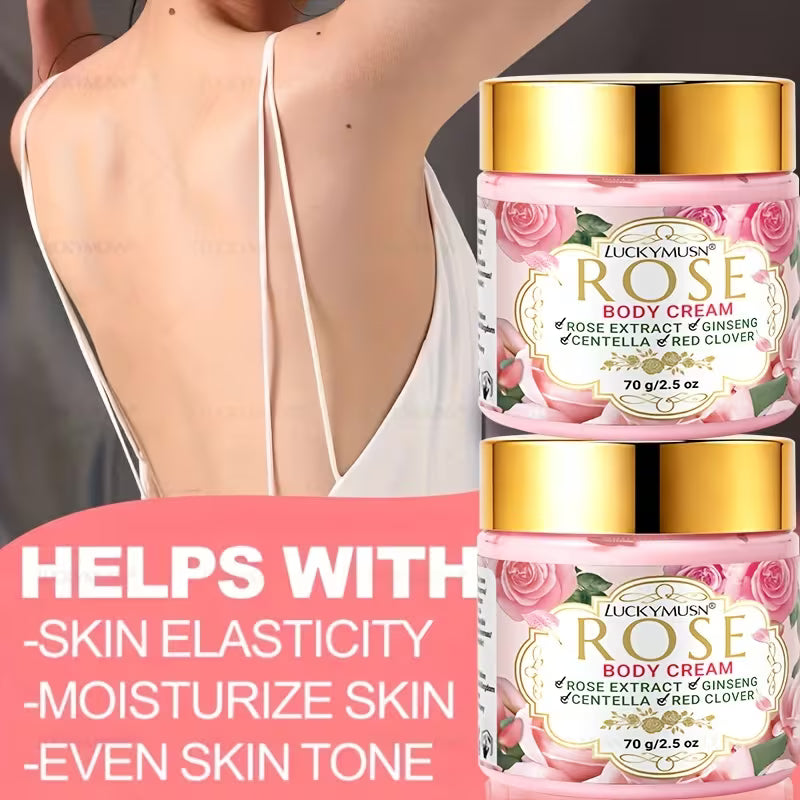Rose Body Lotion - Deeply Moisturising, Brightening & Long-Lasting Fragrance